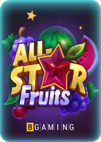 All Star Fruits slot game by BGaming - Play free at PlaySlotsMobile sweepstakes casino