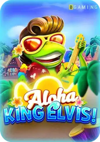 Aloha King Elvis slot game by BGaming - Play free at PlaySlotsMobile sweepstakes casino