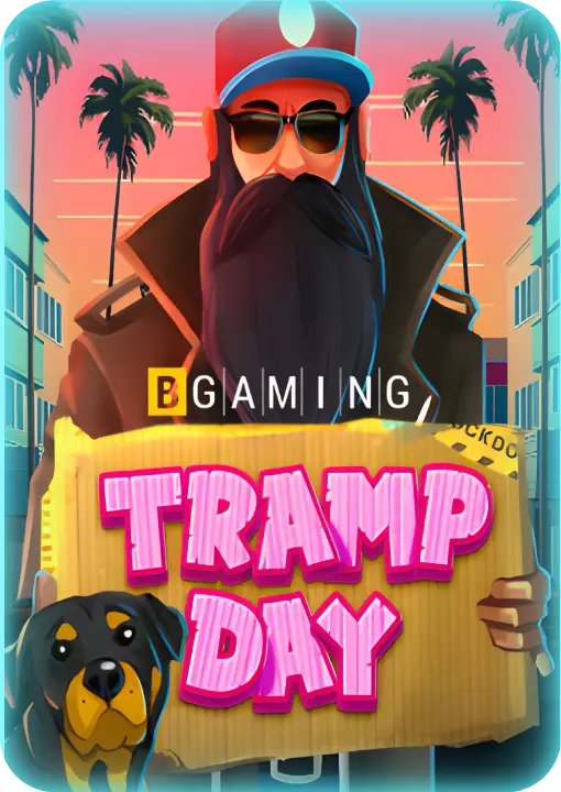 Tramp Day slot game by BGaming - Play free at PlaySlotsMobile sweepstakes casino