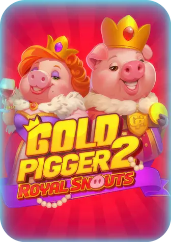 Gold Pigger 2 Royal Snouts slot game by Fantasma Games - Play free at PlaySlotsMobile sweepstakes casino
