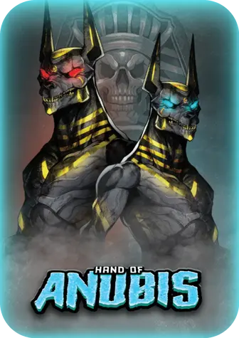 Hand Of Anubis slot game by Hacksaw Gaming - Play free at PlaySlotsMobile sweepstakes casino