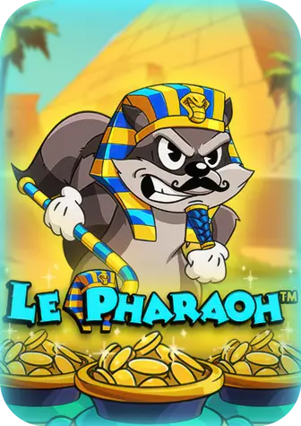 Le Pharaoh slot game by Hacksaw Gaming - Play free at PlaySlotsMobile sweepstakes casino