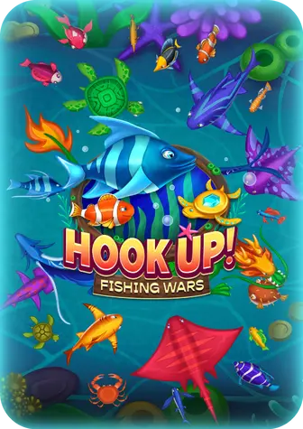 Hook Up Fishing Wars slot game by Mascot Gaming - Play free at PlaySlotsMobile sweepstakes casino